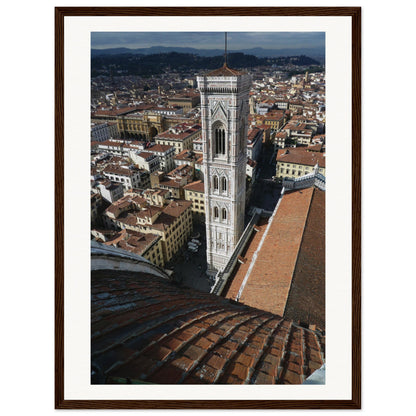 Florence Matte Paper Wooden Framed Poster