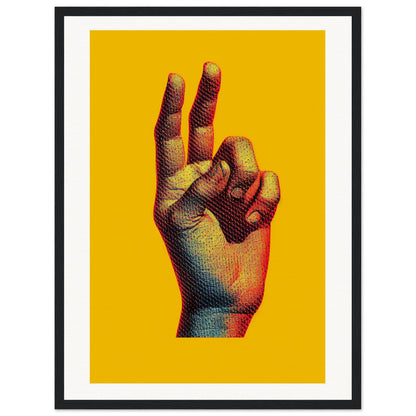 PAX Quality Matte Paper Wooden Framed Poster