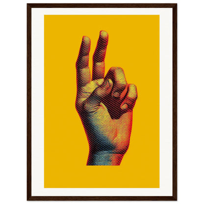 PAX Quality Matte Paper Wooden Framed Poster