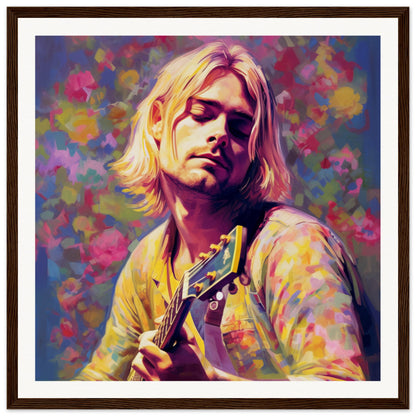 Kurt Wooden Framed Poster