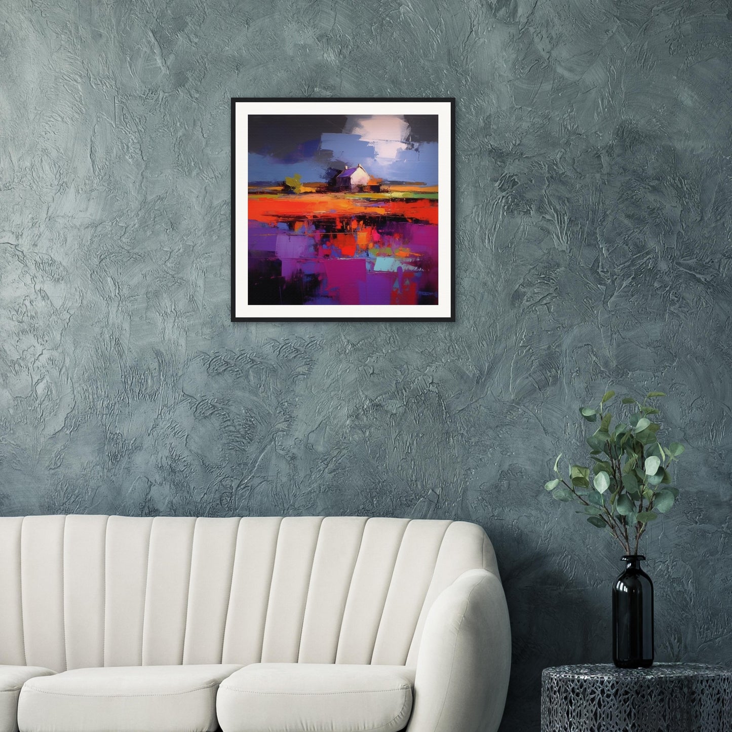 The Farmhouse Matte Paper Wooden Framed Poster