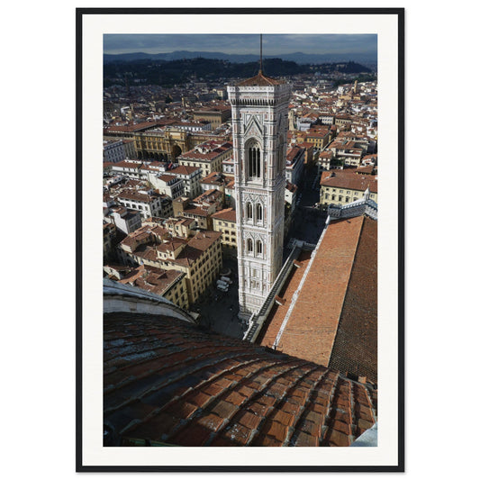 Florence Matte Paper Wooden Framed Poster