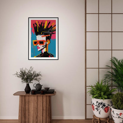 Punk'd Wooden Framed Poster