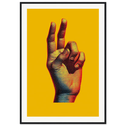 PAX Quality Matte Paper Wooden Framed Poster