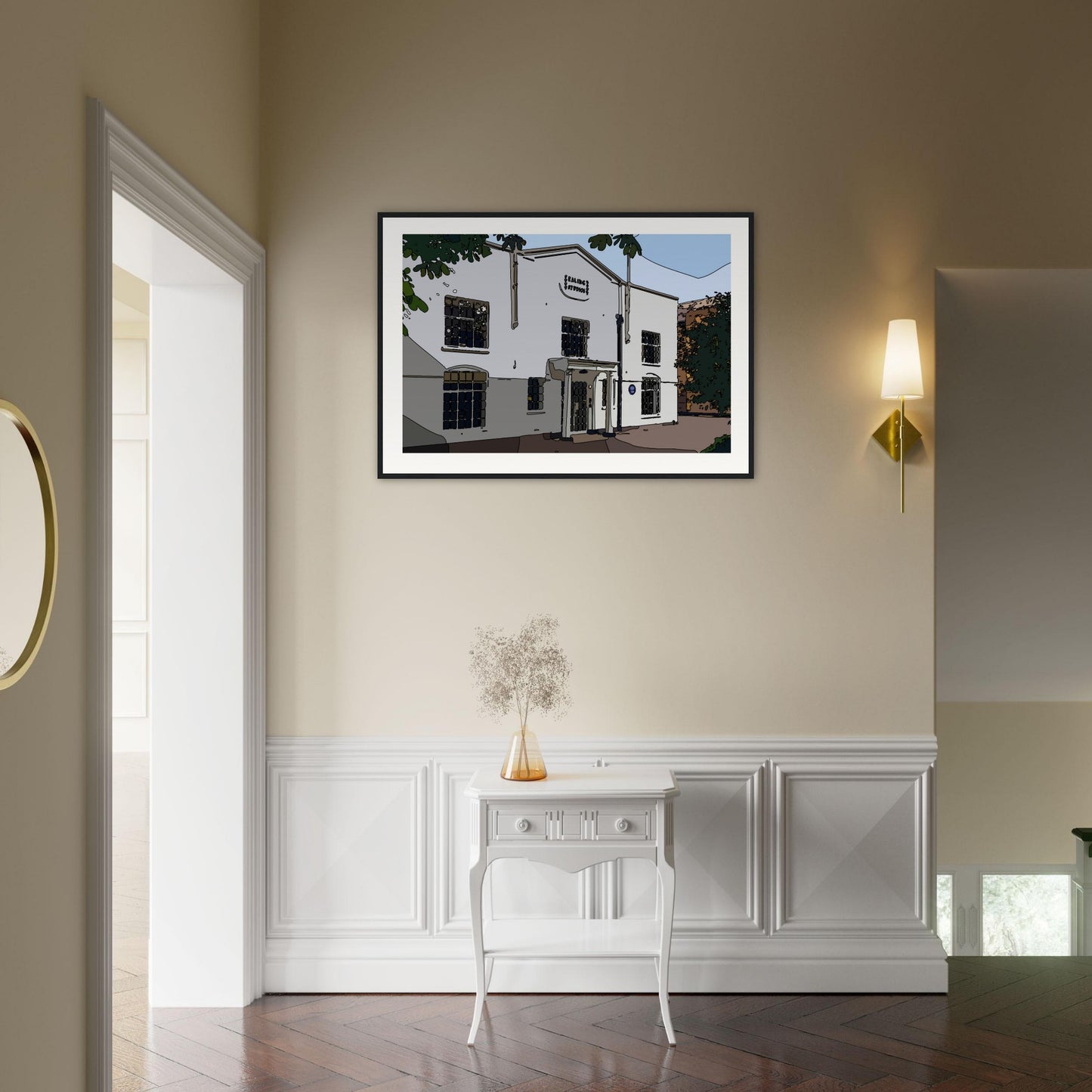 Ealing Studios Wooden Framed Poster