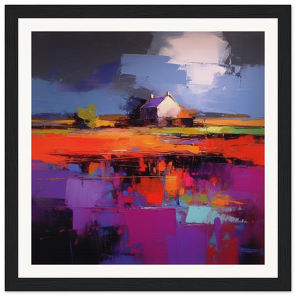 The Farmhouse Matte Paper Wooden Framed Poster