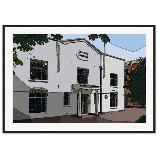 Ealing Studios Wooden Framed Poster