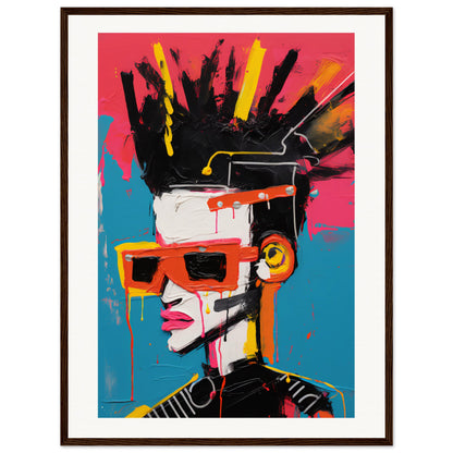 Punk'd Wooden Framed Poster