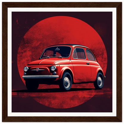 500 Quality Matte Paper Wooden Framed Poster