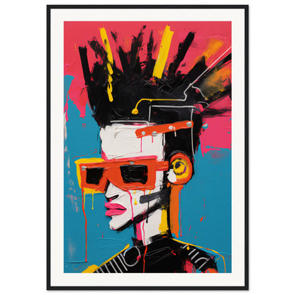 Punk'd Wooden Framed Poster