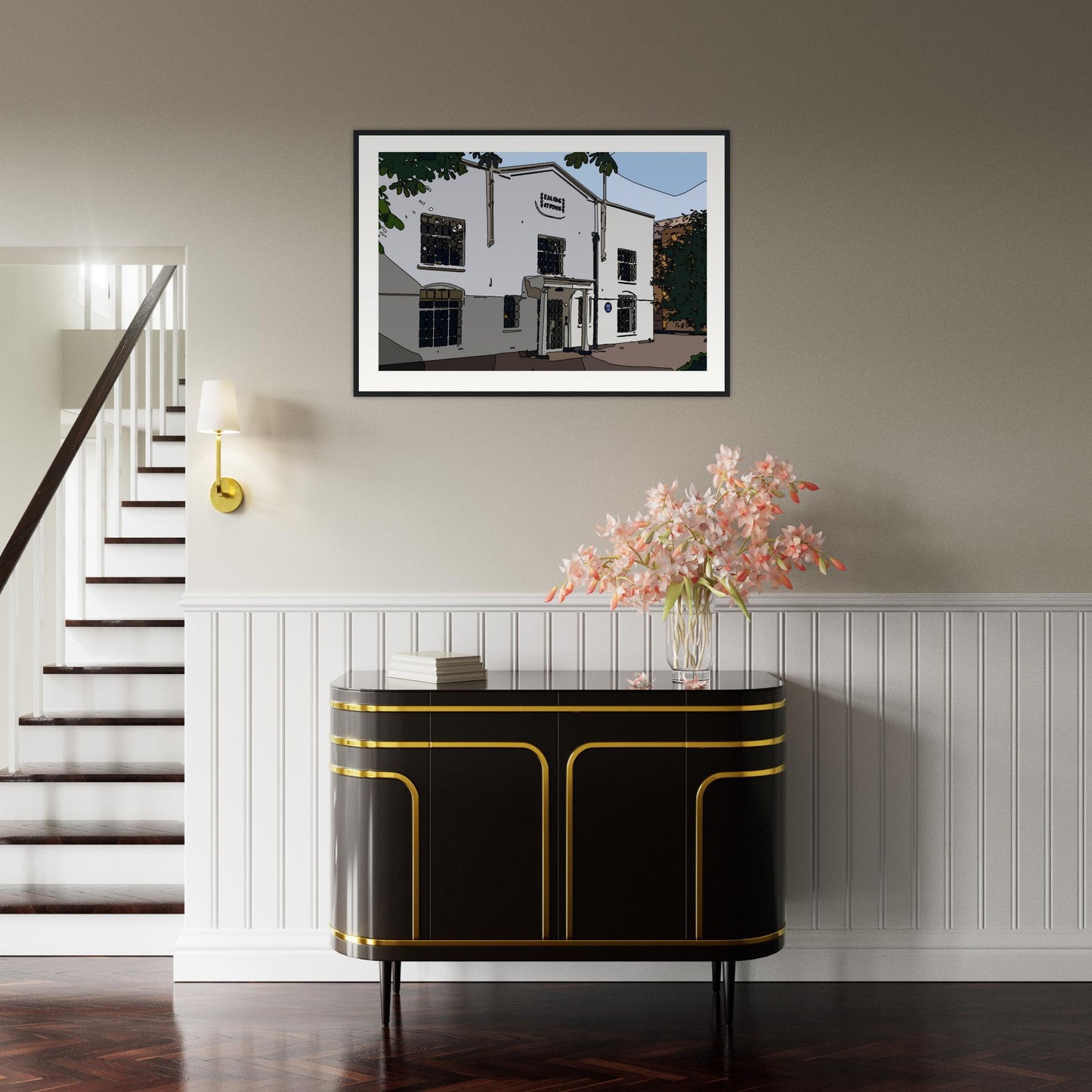 Ealing Studios Wooden Framed Poster