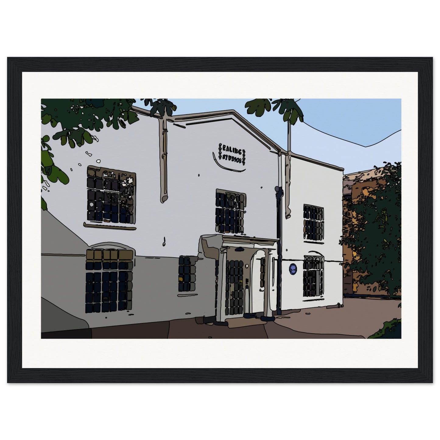 Ealing Studios Wooden Framed Poster