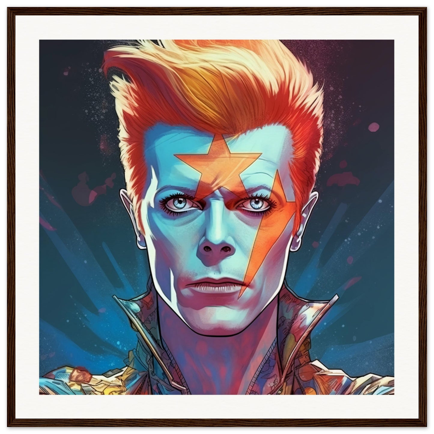 Ziggy Wooden Framed Poster