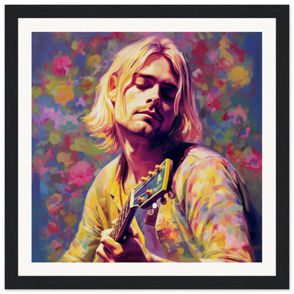 Kurt Wooden Framed Poster