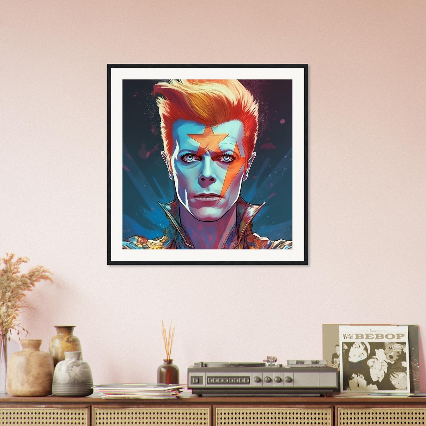 Ziggy Wooden Framed Poster