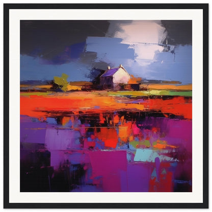 The Farmhouse Matte Paper Wooden Framed Poster