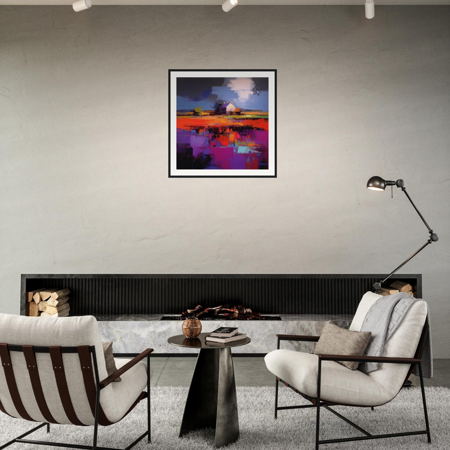 The Farmhouse Matte Paper Wooden Framed Poster