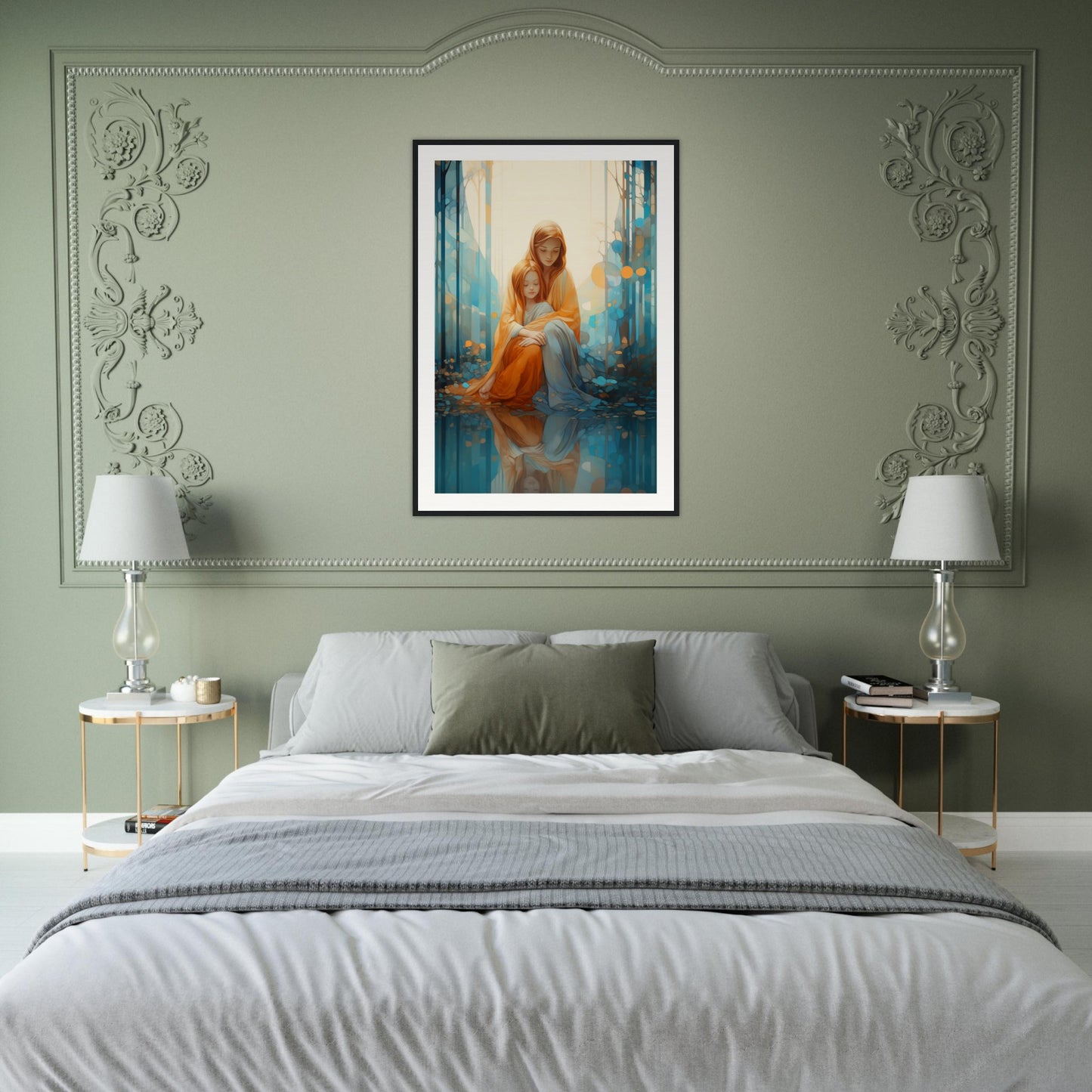 Reflections Wooden Framed Poster