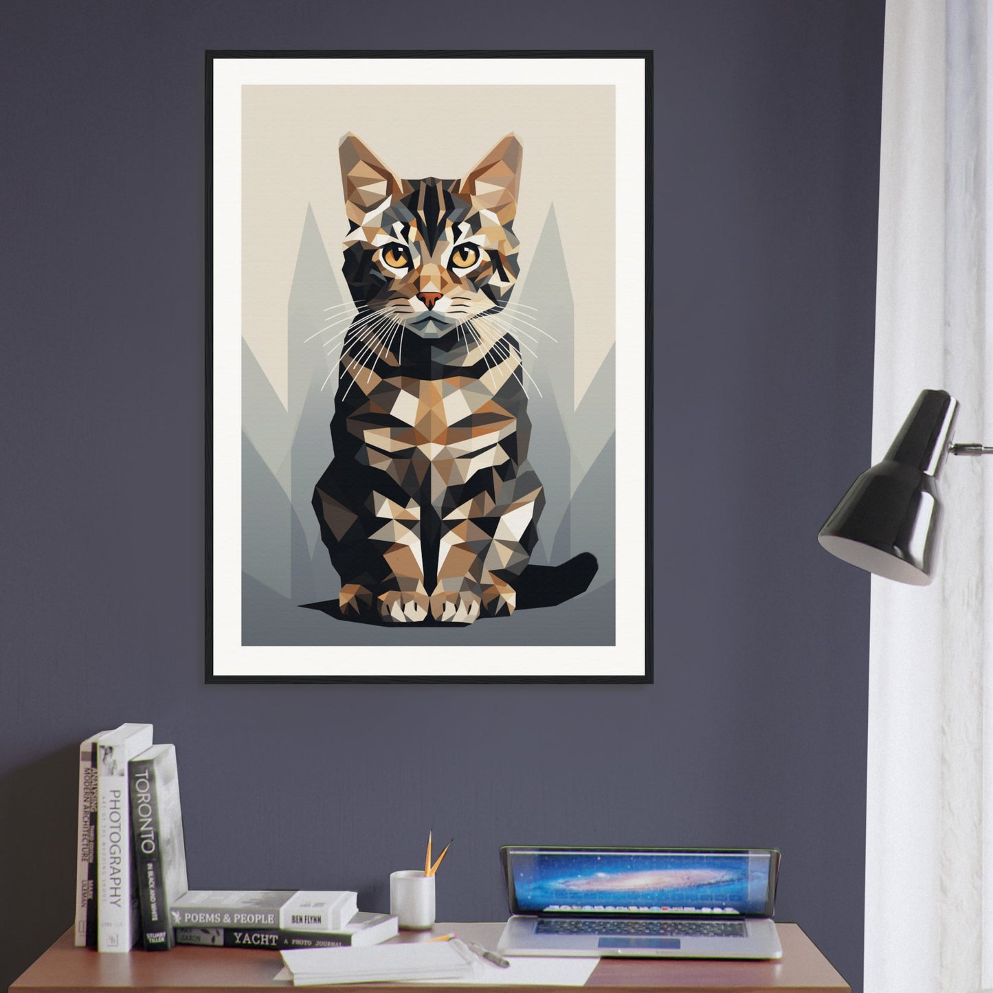 Sparky Wooden Framed Poster