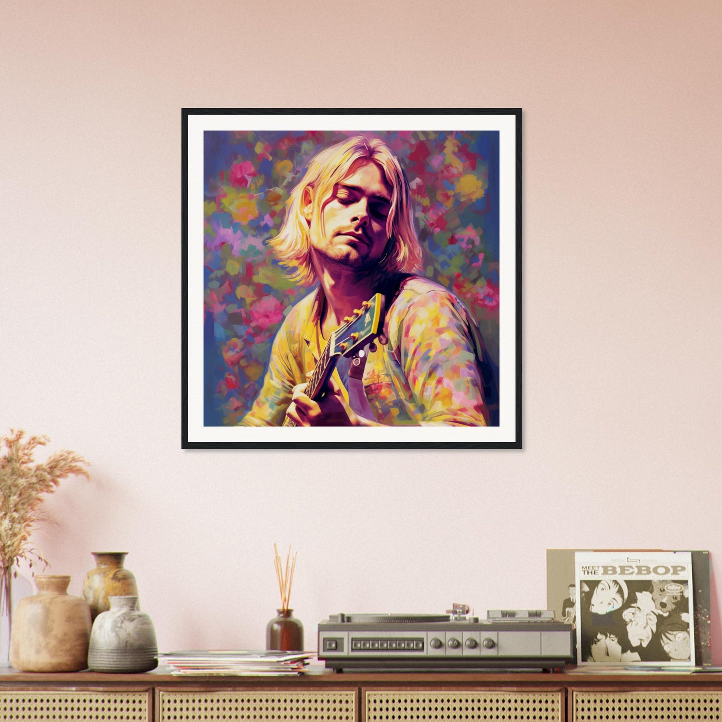 Kurt Wooden Framed Poster