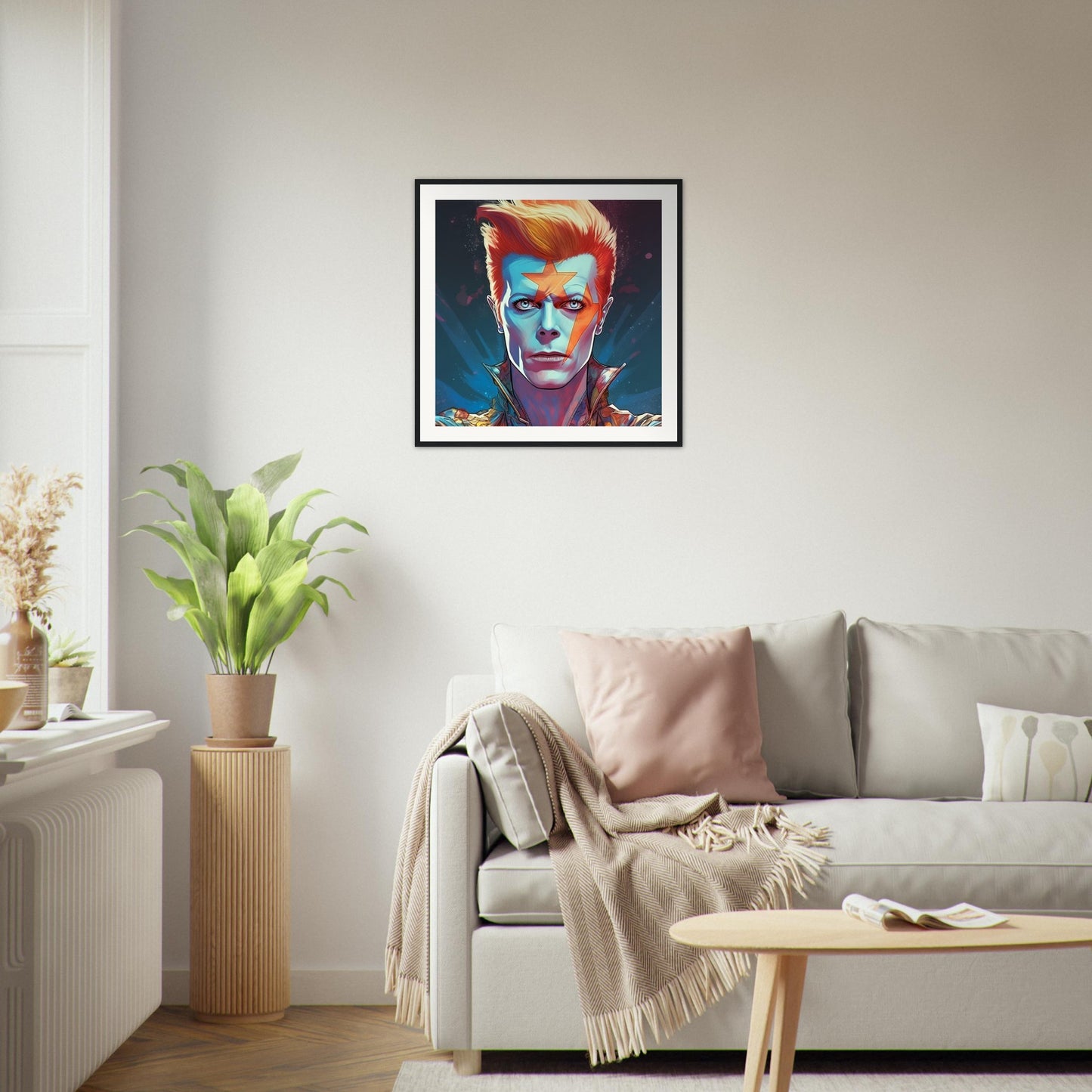 Ziggy Wooden Framed Poster
