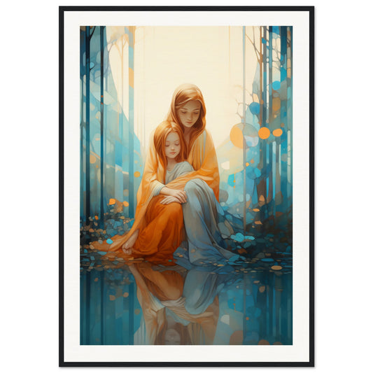 Reflections Wooden Framed Poster