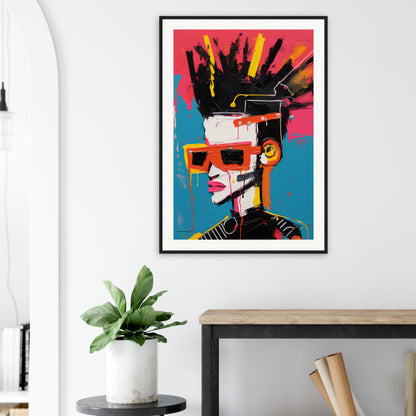 Punk'd Wooden Framed Poster