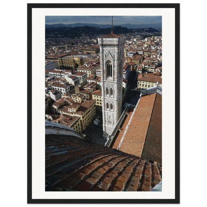 Florence Matte Paper Wooden Framed Poster