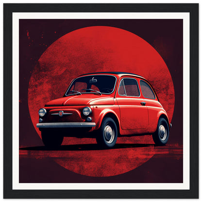 500 Quality Matte Paper Wooden Framed Poster