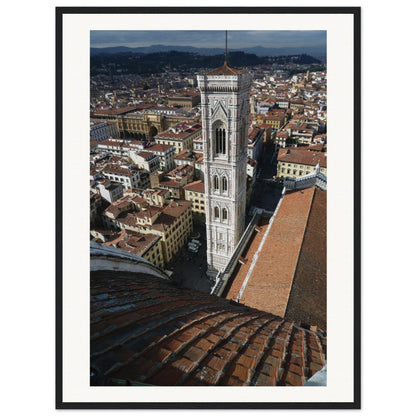 Florence Matte Paper Wooden Framed Poster