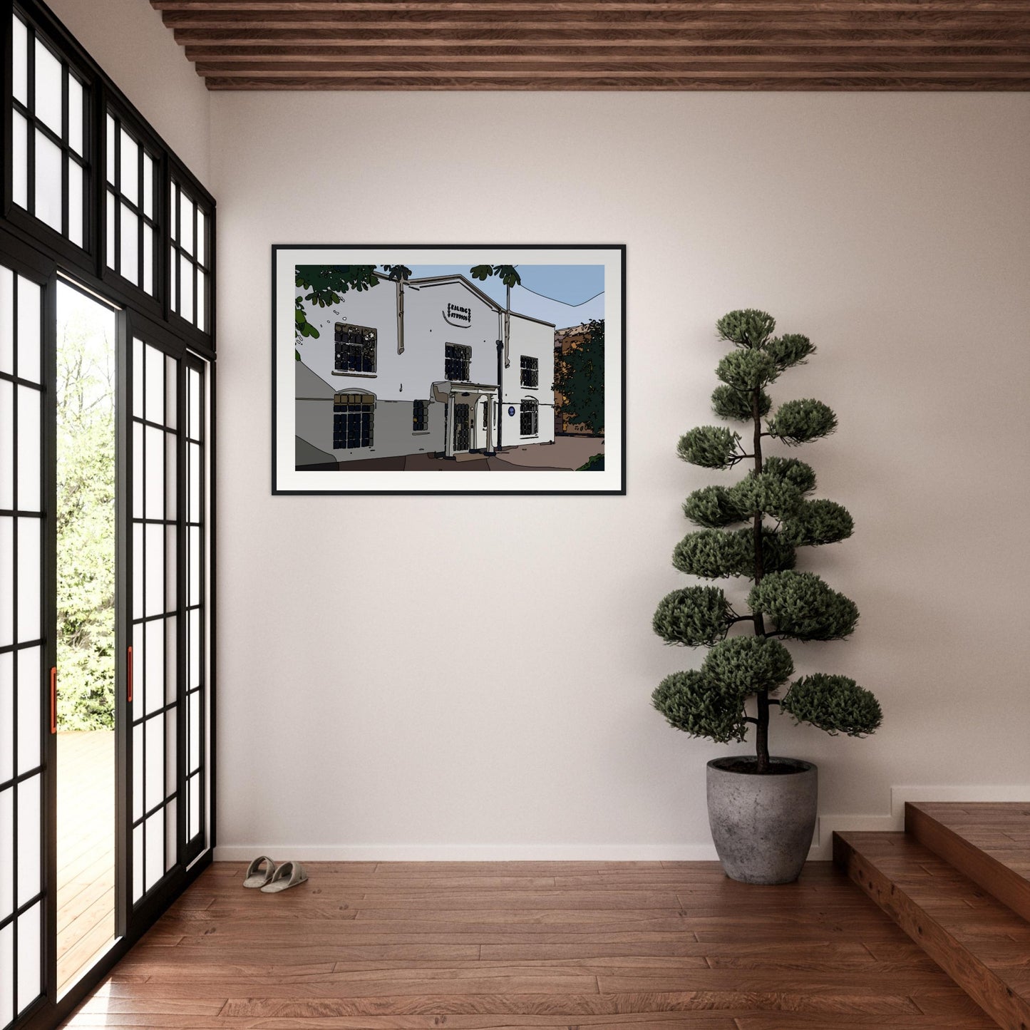 Ealing Studios Wooden Framed Poster