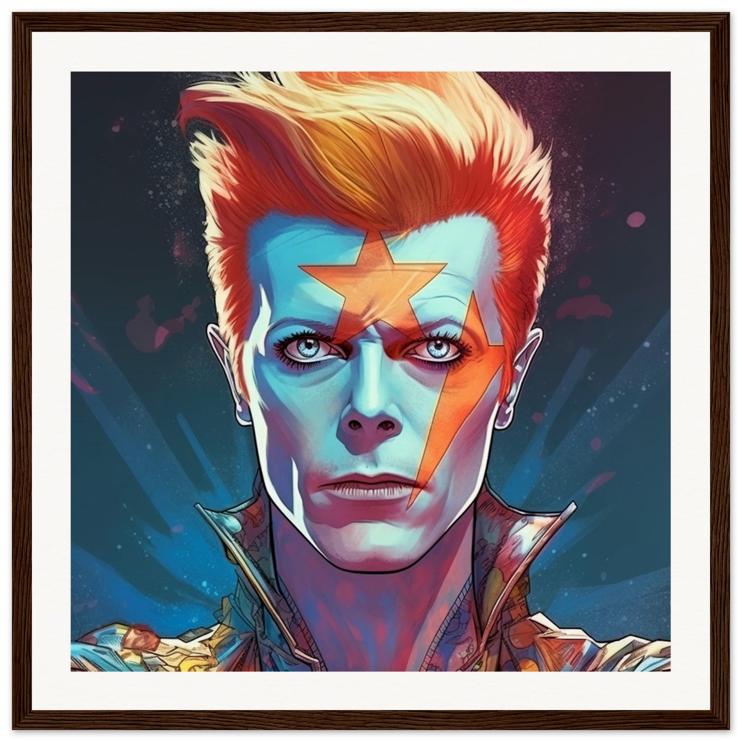Ziggy Wooden Framed Poster