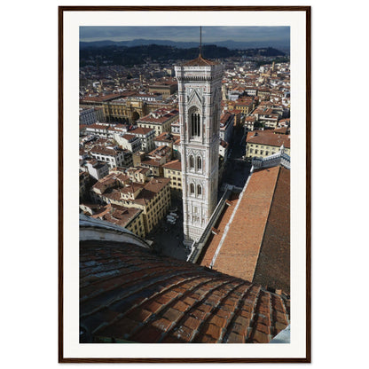 Florence Matte Paper Wooden Framed Poster