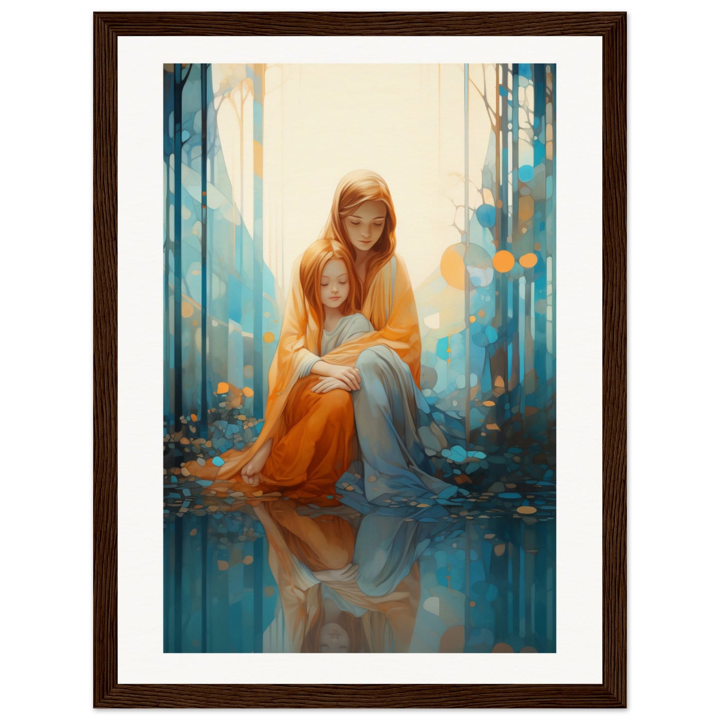 Reflections Wooden Framed Poster
